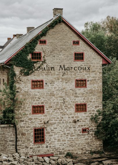 Moulin Marcoux, à Pont-Rouge, Région de Portneuf
